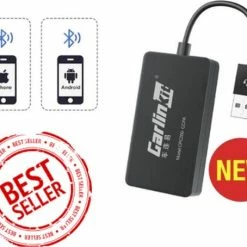 Carlinkt Carlinkit - Car Dongle - Carplay Draadloos - Apple En Android - Bluetooth - Zwart
