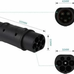 Pro EV Type 2 Naar Type 1 Verloopstekker Elektrische Auto 32 Amp?re 4 Pro EV Type 2 Naar Type 1 Verloopstekker Elektrische Auto 32 Amp?re -70Mai SHOP 550x456 10