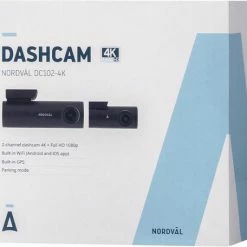 Nordv?l DC102-4K 2CH Dashcam 4K + GPS + WiFi + Parkeermodus + 128GB -70Mai SHOP 550x456 2