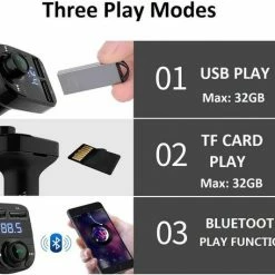 Ntech - Bluetooth FM Transmitter - Autolader - Bluetooth Carkit - Muziek Streamen - Met Volumeknop En Oplaadfunctie Voor 2 Telefoons Tegelijkertijd - Handsfree Bellen - Extra Grote Microfoon - Telefoon Opladen - Spraakbediening 11 Ntech - Bluetooth FM Transmitter - Autolader - Bluetooth Carkit - Muziek Streamen - Met Volumeknop En Oplaadfunctie Voor 2 Telefoons Tegelijkertijd - Handsfree Bellen - Extra Grote Microfoon - Telefoon Opladen - Spraakbediening -70Mai SHOP 550x456 8