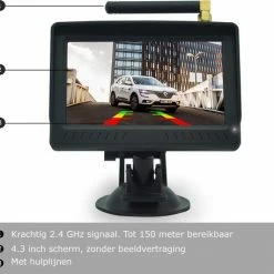 Flowfull Draadloze Achteruitrijcamera Met Nachtzicht ? 4.3 Inch Scherm ? 100% Waterproof ? Night Vision ? Afstandsindicatie - Autocamera Voor Auto, Vrachtwagen, Caravan, Camper, Tractor - Nederlandse Handleiding 14 Flowfull Draadloze Achteruitrijcamera Met Nachtzicht ? 4.3 Inch Scherm ? 100% Waterproof ? Night Vision ? Afstandsindicatie - Autocamera Voor Auto, Vrachtwagen, Caravan, Camper, Tractor - Nederlandse Handleiding -70Mai SHOP 550x457