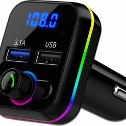 Redmini Bluetooth FM Transmitter - Handsfree Bellen - Autolader - Carkit Bluetooth