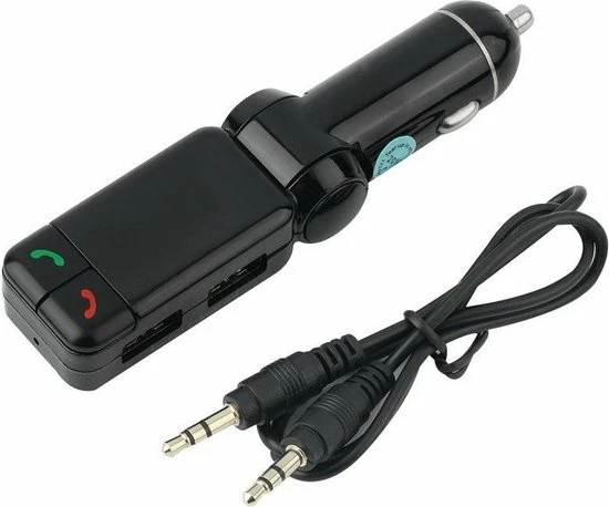 Merkloos Wireless FM Transimtter - FM Modulator En Handfree Car Kit Met 2 USB Charging Poorten Voor IPhone - Smasung - Sony - LG - HTC En Inclusief Aux Kabel Voor MP3 Zwart - 14 Merkloos Wireless FM Transimtter - FM Modulator En Handfree Car Kit Met 2 USB Charging Poorten Voor IPhone - Smasung - Sony - LG - HTC En Inclusief Aux Kabel Voor MP3 Zwart - - Image 12