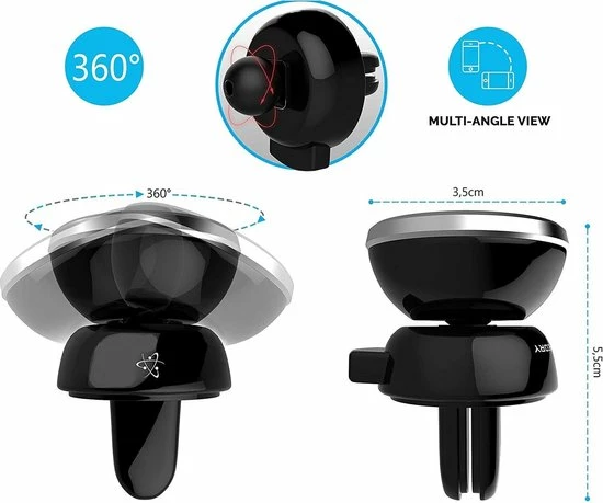 Magnetische telefoonhouder voor in de auto - Magneet - Ventilatierooster - Ventilator- Auto ventilatie houder - Smartphone - Mobielhouder - Autohouder - Auto telefoonhouder - Samsung - iPhone - Nokia - Huawei - Sony - Universeel - Zilver Merkloos Magnetische Telefoonhouder Voor In De Auto - Magneet - Ventilatierooster - Ventilator- Auto Ventilatie Houder - Smartphone - Mobielhouder - Autohouder - Auto Telefoonhouder - Samsung - IPhone - Nokia - Huawei - Sony - Universeel - Zilver -70Mai SHOP 550x459 3