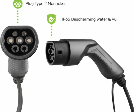 Besen Mobiele Lader Type 2 Naar Schuko 3 Besen Mobiele Lader Type 2 Naar Schuko