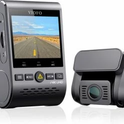 VIOFO A129 Duo Pro 4k Dashcam + GPS + Hardwire Kit + 2x CPL Filter - Voor En Achter Full HD Auto Dashcam