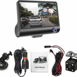 Allcam Dashcam Voor Auto T7 Taxi 2CH 4.0 Inch - FullHD -70Mai SHOP 550x467 2