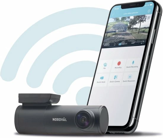 Nordväl DC102-4K 2CH Dashcam 4K + GPS + WiFi + Parkeermodus + 32GB 8 Nordväl DC102-4K 2CH Dashcam 4K + GPS + WiFi + Parkeermodus + 32GB - Image 6