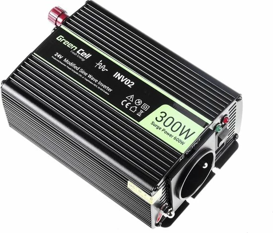 GREEN CELL Voltage Auto Omvormer 24V Naar 230V, 300W / 600W. 5 GREEN CELL Voltage Auto Omvormer 24V Naar 230V, 300W / 600W. - Image 3
