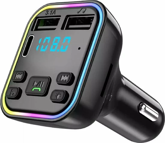 Mir-086 Bluetooth FM Transmitter /12-24v/ Car Kit / Bluetooth Adapter / Autolader / Muziek /Usb/Card/ GSM Lader 3 Mir-086 Bluetooth FM Transmitter /12-24v/ Car Kit / Bluetooth Adapter / Autolader / Muziek /Usb/Card/ GSM Lader