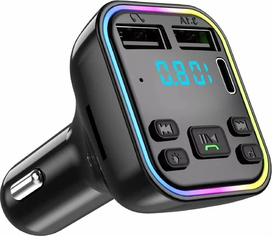 Mir-086 Bluetooth FM Transmitter /12-24v/ Car Kit / Bluetooth Adapter / Autolader / Muziek /Usb/Card/ GSM Lader 5 Mir-086 Bluetooth FM Transmitter /12-24v/ Car Kit / Bluetooth Adapter / Autolader / Muziek /Usb/Card/ GSM Lader - Image 3