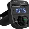 Eisenz EZ800 Bluetooth FM Transmitter, CarKit , Bluetooth Mp3 Player Play Modes / Hands-free Bellen / TF Kaart / USB Auto Lader / USB Flash Drive / AUX Input / Bluetooth Carkit -70Mai SHOP 550x480