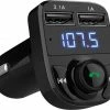 Ntech - Bluetooth FM Transmitter - Autolader - Bluetooth Carkit - Muziek Streamen - Met Volumeknop En Oplaadfunctie Voor 2 Telefoons Tegelijkertijd - Handsfree Bellen - Extra Grote Microfoon - Telefoon Opladen - Spraakbediening -70Mai SHOP 550x481 4
