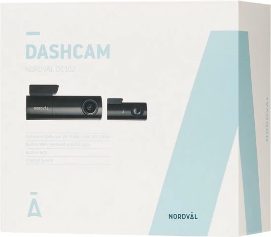 Nordv?l DC102 2CH Dashcam 2K + GPS + WiFi + 32GB 15 Nordv?l DC102 2CH Dashcam 2K + GPS + WiFi + 32GB - Image 13