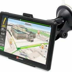 Junsun - 7 Inch - Touchscreen Auto GPS Systeem - Navigator - Radio - 45 Europese Kaarten - Zwart