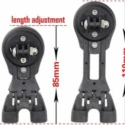 AA Commerce Universele Fietssteun Houder Geschikt Voor Garmin Edge / Wahoo ELEMNT BOLT ROAM / Giant / Bryton Rider GPS Fietscomputer - Zwart -70Mai SHOP 550x484 3