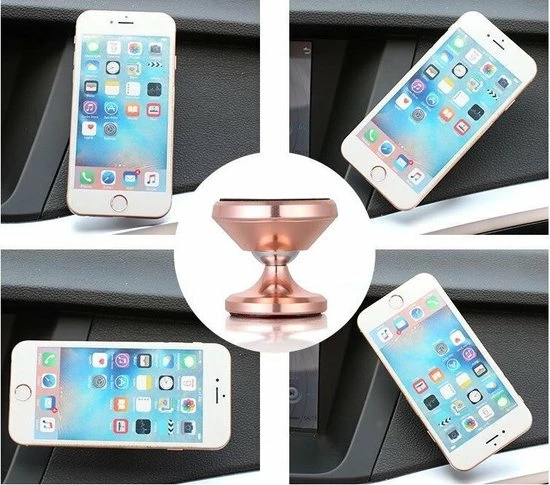 Merkloos Universele Dashboard Autohouder / Dash Panel Magneet Telefoon Houder Voor In De Auto - CXP008 Zwart 6 Merkloos Universele Dashboard Autohouder / Dash Panel Magneet Telefoon Houder Voor In De Auto - CXP008 Zwart - Image 4