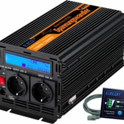 Edecoa Zuivere Sinus Omvormer 12V-230V - 1500/3000W