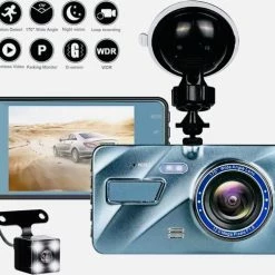 J16 Dashcam Voor Auto 1296P Full HD Dashboard Camera Met G-Sensor - 170? Wijdhoeklens Including 32GB Kaart