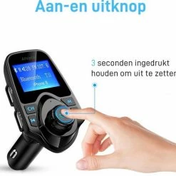 Athletix? Bluetooth FM Transmitter Auto / FM Transmitter Draadloze Bluetooth Carkit / MP3 Speler/ Handsfree Bellen In De Auto / USB Lader / Radio / TF/SD Kaart Poort / AUX Input / 2 USB Poorten / USB Oplader / Audio / Radio / SD/TF Kaart / T11 -70Mai SHOP 550x488 2