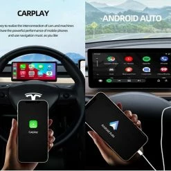 Ossora Draadloos Apple Carplay Scherm Voor Tesla Model 3 En Model Y - 9 Inch HUD - Android Auto - Waze 29 Ossora Draadloos Apple Carplay Scherm Voor Tesla Model 3 En Model Y - 9 Inch HUD - Android Auto - Waze -70Mai SHOP 550x490 4