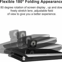 DrPhone DC10 Smart Dashcam 8 Inch Full Touch IPS-scherm - 4G - Achteruitrijcamera - Android 8.1 Met WiFi/GPS/Navi/ADAS/Dual Lens/1080P/180 Graden Vouwbaar - Parkeerstand Camera -70Mai SHOP 550x493 6