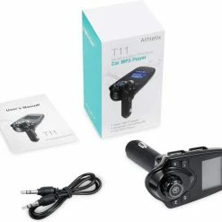 Athletix? Bluetooth FM Transmitter Auto / FM Transmitter Draadloze Bluetooth Carkit / MP3 Speler/ Handsfree Bellen In De Auto / USB Lader / Radio / TF/SD Kaart Poort / AUX Input / 2 USB Poorten / USB Oplader / Audio / Radio / SD/TF Kaart / T11 -70Mai SHOP 550x495 5