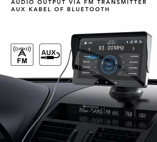 Ossora Navigatiesysteem 7 Inch - 2022 - Apple Carplay (wireless) - Android Auto - Universeel - Bluetooth - TomTom GO 9 Ossora Navigatiesysteem 7 Inch - 2022 - Apple Carplay (wireless) - Android Auto - Universeel - Bluetooth - TomTom GO - Image 7