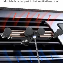 Mobiel Houder Auto - Telefoonhouder Houder - Zwart - SEVEND? 11 Mobiel Houder Auto - Telefoonhouder Houder - Zwart - SEVEND? -70Mai SHOP 550x498 1