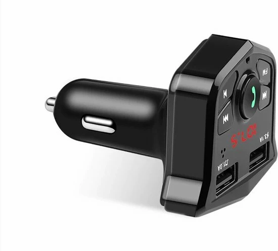 Merkloos Bluetooth FM Transmitter - Auto Lader - Carkit - Handsfree - MP3 - USB - SD Kaart - Snel Lader - Bluetooth Audio Receiver 8 Merkloos Bluetooth FM Transmitter - Auto Lader - Carkit - Handsfree - MP3 - USB - SD Kaart - Snel Lader - Bluetooth Audio Receiver - Image 6