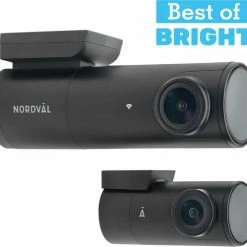 Nordv?l DC102 2CH Dashcam 2K + GPS + WiFi + 32GB