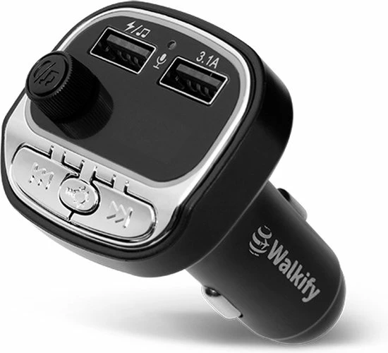 Walkify Bluetooth FM Transmitter - FM Transmitter - Autolader - Bluetooth Carkit - Handsfree - Auto Accessoires 5 Walkify Bluetooth FM Transmitter - FM Transmitter - Autolader - Bluetooth Carkit - Handsfree - Auto Accessoires - Image 3