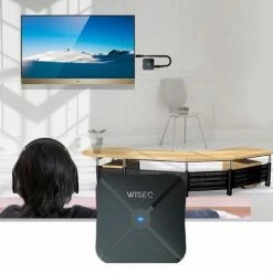 WISEQ Bluetooth Transmitter & Receiver - Voor Audio Op TV, Auto En Alle Andere Apparaten - High Sound Definition | Bluetooth 4.2 -70Mai SHOP 550x501 3
