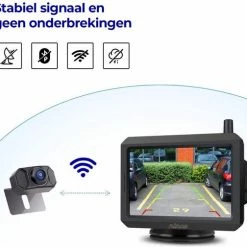 Nince ARC1 Draadloze Achteruitrijcamera Draadloos 2022 Model - 5 Inch Digitale Achteruit Rijcamera Met IR Nachtzicht - 2 Kanaals -70Mai SHOP 550x504 1