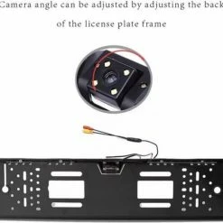 Car Multimedia System Draadloos Achteruitrijcamera 170 Graden Kijkhoek/Parkeerhulp/LED/Nachtzicht + Kentekenplaat Houder + Draadloos Module -70Mai SHOP 550x504 7
