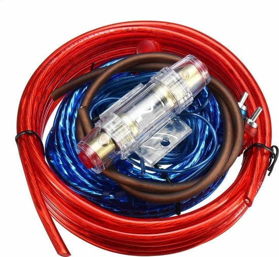 Merkloos 1500w Autoversterker Bedradingsset Audio Subwoofer AMP RCA Stroomkabel AGU Zekeringsset 3 Merkloos 1500w Autoversterker Bedradingsset Audio Subwoofer AMP RCA Stroomkabel AGU Zekeringsset