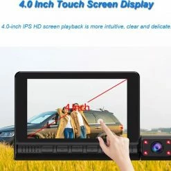 YQB Dashcam Full HD Voor Auto - Taxi En Uber Rijders - Voor En Achter Camera G-Sensor - -70Mai SHOP 550x506 10