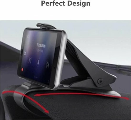 Merkloos Telefoonhouder Voor In De Auto - Geschikt Voor Telefoons Van Maximaal 6,5 Inch 3 Merkloos Telefoonhouder Voor In De Auto - Geschikt Voor Telefoons Van Maximaal 6,5 Inch