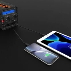 Edecoa 24V-230V Zuivere Sinus Omvormer | 1500W/3000W + Controller | 2x USB Poorten 18 Edecoa 24V-230V Zuivere Sinus Omvormer | 1500W/3000W + Controller | 2x USB Poorten -70Mai SHOP 550x508 8