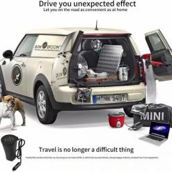 MTM 150W Auto-omvormer Bekerhouder Met Stopcontacten En 4.8A Dubbele USB-oplaadpoorten Auto-adapter Naar Sigarettenaansteker In De Auto Geschikt Voor Macbook / Laptop / Koelkast -70Mai SHOP 550x508 9