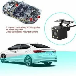 WiseGoods - Achteruitrijcamera - Universele Auto Camera - Nachtzicht - Kentekenplaat - HD Kwaliteit - 8 LED - 12V -70Mai SHOP 550x515 14