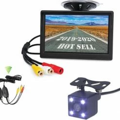 Procar? ARC2 Draadloze HD Parking Achteruitrijcamera + 5-inch TFT LCD Monitor - Zwart -70Mai SHOP 550x515 8