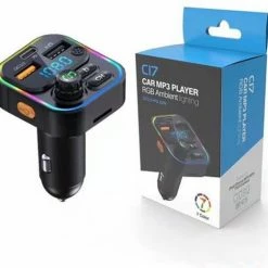 Slimtron C17 FM Transmitter QC3.0 - 2* USB Poorten - Autolader - Carkit - Autoradio - Bluetooth Transmitter -70Mai SHOP 550x518 6