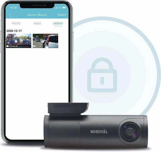 Nordväl DC102-4K 2CH Dashcam 4K + GPS + WiFi + Parkeermodus + 32GB 9 Nordväl DC102-4K 2CH Dashcam 4K + GPS + WiFi + Parkeermodus + 32GB - Image 7