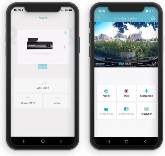 Nordv?l DC102 2CH Dashcam 2K + GPS + WiFi + 32GB 9 Nordv?l DC102 2CH Dashcam 2K + GPS + WiFi + 32GB - Image 7