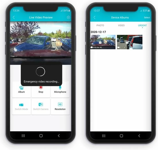 Nordväl DC102-4K 2CH Dashcam 4K + GPS + WiFi + Parkeermodus + 32GB 4 Nordväl DC102-4K 2CH Dashcam 4K + GPS + WiFi + Parkeermodus + 32GB - Image 2
