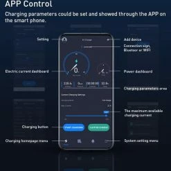 Besen 22 KW | Fase 3 - 32A | 6 Meter Laadkabel Type 2 | Smartcharger APP IOS Android 22 Besen 22 KW | Fase 3 - 32A | 6 Meter Laadkabel Type 2 | Smartcharger APP IOS Android -70Mai SHOP 550x523 22