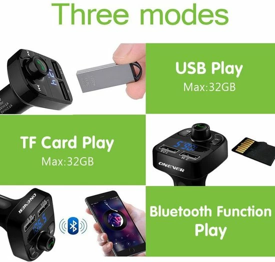 Bluetooth Carkit FM Transmitter om Handsfree te Bellen en Draadloos Muziek te Streamen, Met Volumeknop en Oplaadfunctie Voor 2 Telefoons Tegelijkertijd | Display | Handsfree Bellen | USB Oplader | MP3 Speler | Bluetooth | Aux | TF-Kaart | HY-82 Merkloos Bluetooth Carkit FM Transmitter Om Handsfree Te Bellen En Draadloos Muziek Te Streamen, Met Volumeknop En Oplaadfunctie Voor 2 Telefoons Tegelijkertijd | Display | Handsfree Bellen | USB Oplader | MP3 Speler | Bluetooth | Aux | TF-Kaart | HY-82 -70Mai SHOP 550x524 11