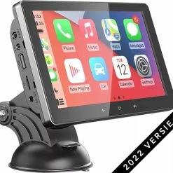 Ossora Navigatiesysteem 7 Inch - 2022 - Apple Carplay (wireless) - Android Auto - Universeel - Bluetooth - TomTom GO