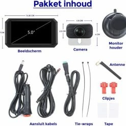Nince ARC1 Draadloze Achteruitrijcamera Draadloos 2022 Model - 5 Inch Digitale Achteruit Rijcamera Met IR Nachtzicht - 2 Kanaals -70Mai SHOP 550x524 5